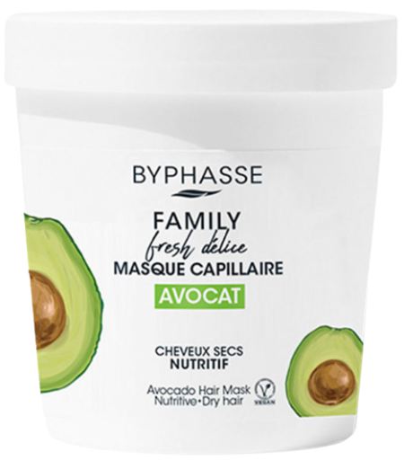 Byphasse Family Fresh Delice Avocado Mask Dry Hair 250 ml