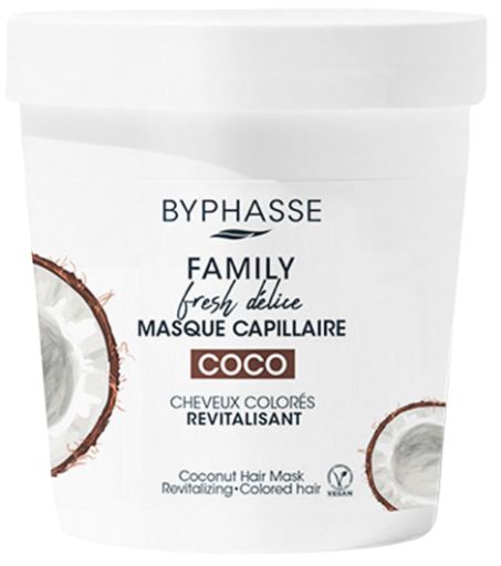Byphasse Family Fresh Delice Coconut Mask Colored Hair 250 ml
