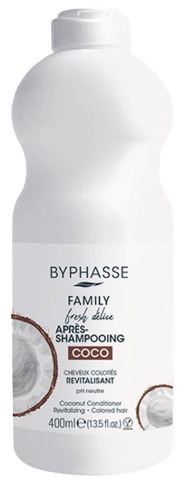 Byphasse Family Fresh Delice Coconut Conditioner Colored Hair 400 ml