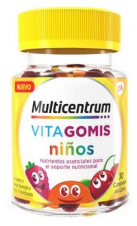 Multicentrum Vitagomis Vitaminas para Ni&ntilde;os 30 Unidades