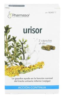 Pharmasor Urisor Acci&oacute;n Continua 30 C&aacute;psulas