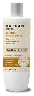 Hidrotelial Kalogen Champ&uacute; Anticaspa Grasa 400 ml
