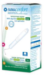 Tampones de Algod&oacute;n con Aplicador Bio 14 Unidades