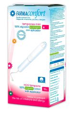 Tampones de Algod&oacute;n con Aplicador Bio Mini 18 Unidades