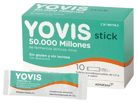 Yovis Probi&oacute;ticos 10 Sticks