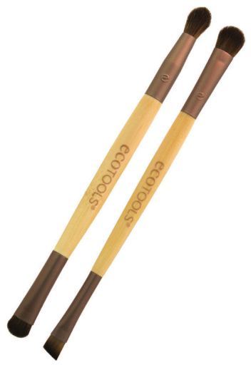 EcoTools D&uacute;o de Brochas de Doble Punta para Ojos