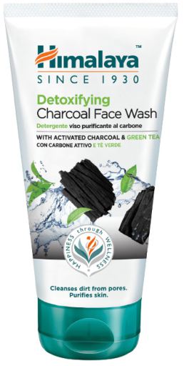 Himalaya Detoxifying Face Wash with Activated Charcoal & Green Tea 150 ml