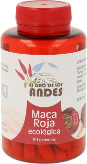 El Oro De Los Andes Maca Roja de 700 mg 90 C&aacute;psulas