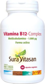 Sura Vitasan Vitamina B12-Complex 90 C&aacute;psulas