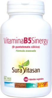 Sura Vitasan Vitamina B5 Sinergy 180 C&aacute;psulas