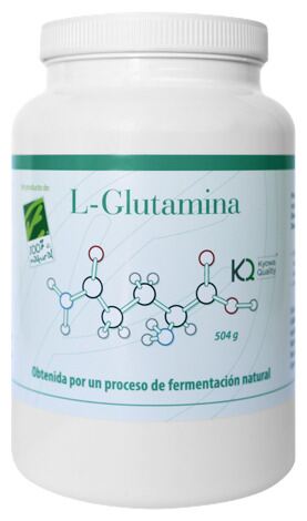 100% Natural L-Glutamina Polvo 504 gr