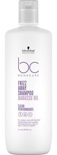 Schwarzkopf Professional Bc Bonacure Frizz Away Shampoo Babassu Oil