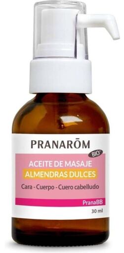 Pranarom PranaBB Aceite de Masaje Almendras Dulces 30 ml