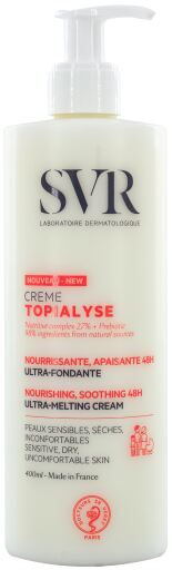 SVR Topialyse Creme Cuidado Nutritivo y Antidesecamiento 400 ml