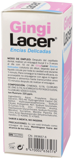 Gingilacer Colutorio Enc&iacute;as Delicadas