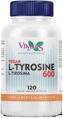 Vbyotics L-tirosina 600 mg 120 Cápsulas Vbyotics L-tirosina 600 mg 120 Cápsulas