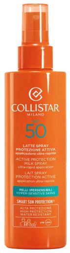 Collistar Sunscreen Body Milk SPF 50+ 200 ml