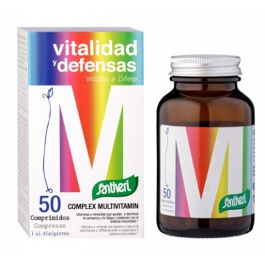Santiveri Vitaminas Complex Multivitamin 50 Comprimidos