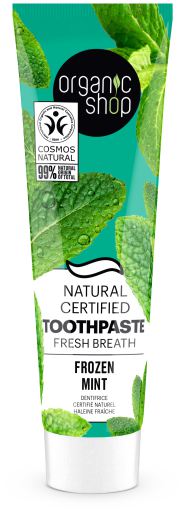 Organic Shop Mint Fresh Breath Toothpaste 100 gr