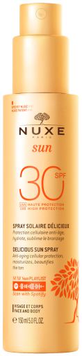 Nuxe Sun Spray Solar Delicioso Alta Protecci&oacute;n SPF 30 150 ml