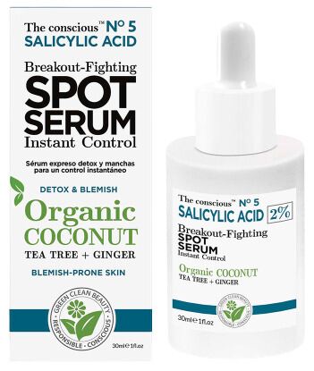 Biov&egrave;ne Salicylic Acid Anti-Spot Serum Organic Coconut 30 ml