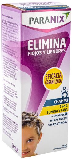 Set Piojos y Liendres Champ&uacute; 2 Piezas