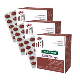 Keratincaps Antica&iacute;da 3 x 30 C&aacute;psulas