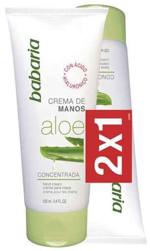 Aloe Vera Crema de Manos 2 x 100 ml