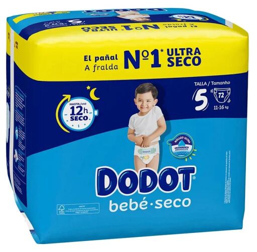 Pa&ntilde;ales 11-16 Kg Etapas T5 72 Unidades