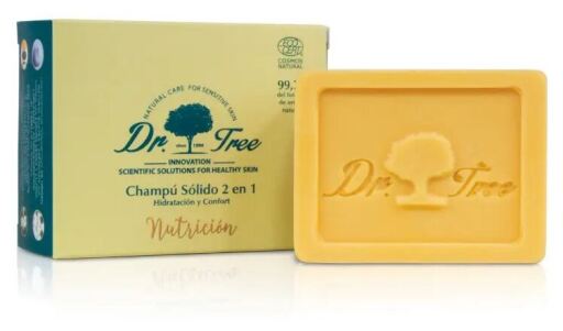 Dr. Tree 2 in 1 Solid Shampoo Nutrition 75 gr