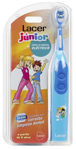 Lacer Blue Junior Electric Toothbrush 1 Unit