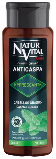 Natur Vital Refreshing Anti-Dandruff Shampoo Oily Hair 300 ml