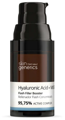 Skin Generics &Aacute;cido Hialur&oacute;nico + Vit B3 Rellenador Flash Concentrado 95,75% 20 ml