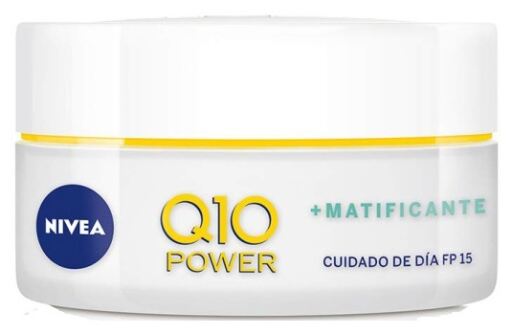 Nivea Q10 Power Antiedad Matificante Crema de D&iacute;a SPF 15 50 ml