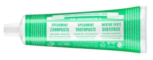 Dr. Bronner's Pasta de Dientes Menta Verde 140 gr