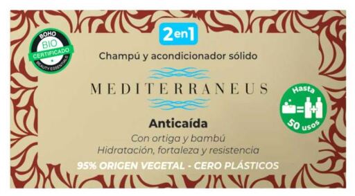 Champ&uacute; y Acondicionador S&oacute;lido Antica&iacute;da 50 gr