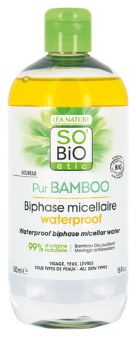 SO'BiO &eacute;tic Pur Bamboo Agua Micelar Bif&aacute;sica 500 ml