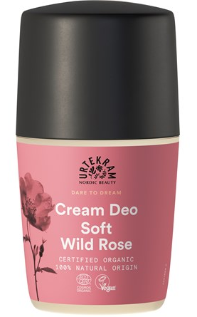 Urtekram Soft Wild Rose Desodorante en Crema Roll-On 50 ml