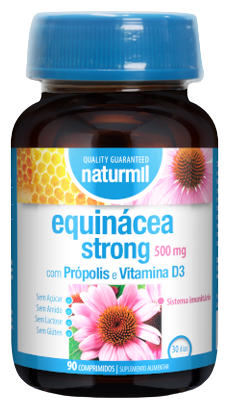 Naturmil Equin&aacute;cea Strong 500 mg 90 Comprimidos