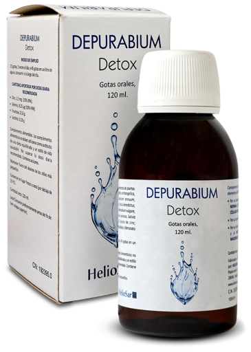 Heliosar Depurabium Detox Gotas Orales 120 ml