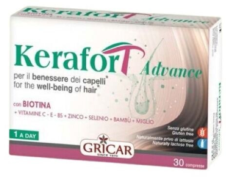Gricar Kerafort Advance 30 C&aacute;psulas