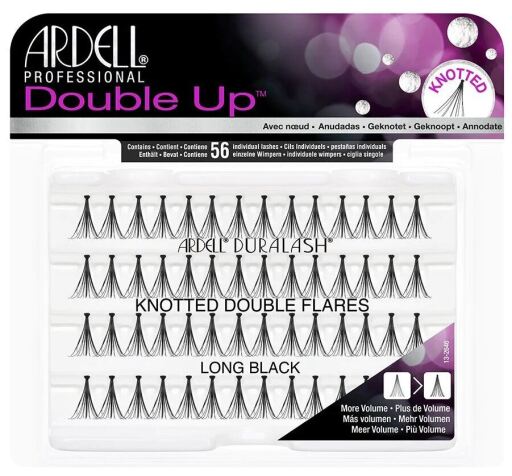 Double Up Knotted Pesta&ntilde;as Individuales Black