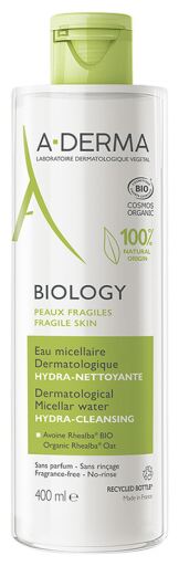 A-DERMA Biology Agua Micelar Dermatol&oacute;gica 400 ml