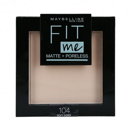 Maybelline Fit Me Matte + Poreless Polvo Matificante 9 gr