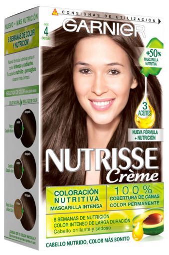 Garnier Nutrisse Creme Coloraci&oacute;n Permanente Nutritiva