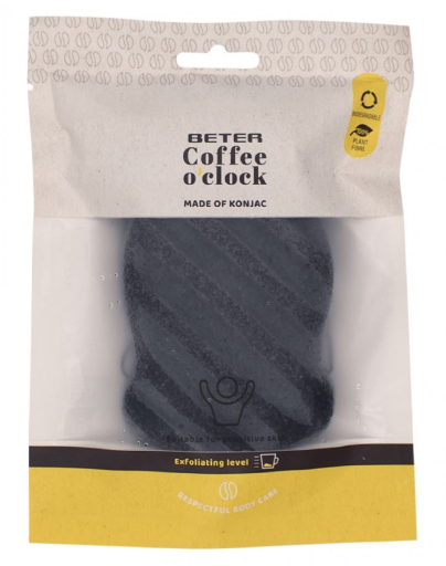 Beter Coffee O clock Esponja de Konjac