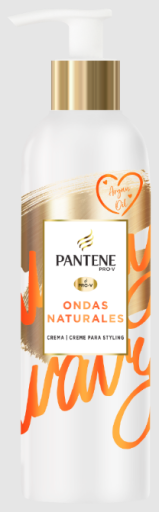 Pantene Ondas Naturales Crema de Peinado 235 ml