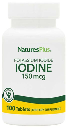 NaturesPlus Iodine 150 Mcg 100 Comprimidos