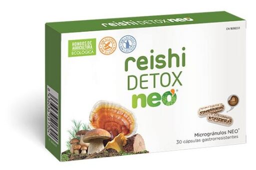 Reishi Detox 30 C&aacute;psulas