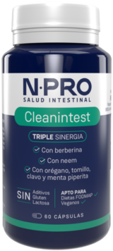 NPro Cleanintest 60 C&aacute;psulas